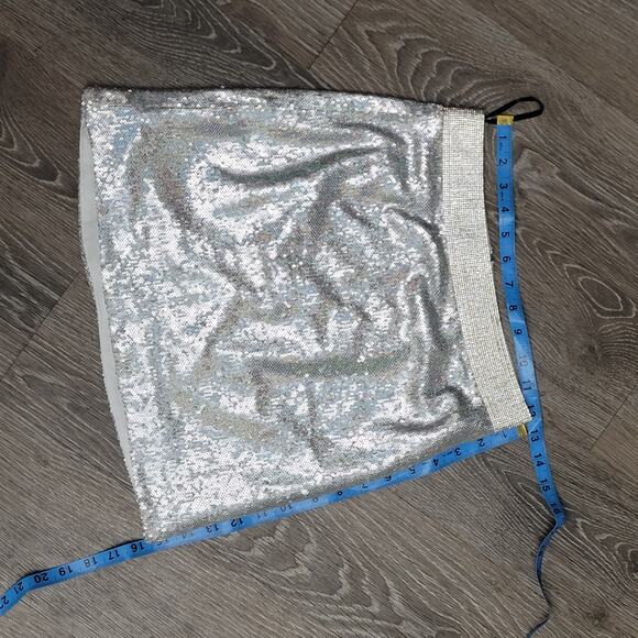 Forever21 Sequin Mini Skirt SMALL NWt - Picture 3 of 4